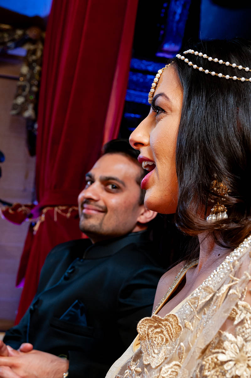 Indian Wedding: Bride and Groom