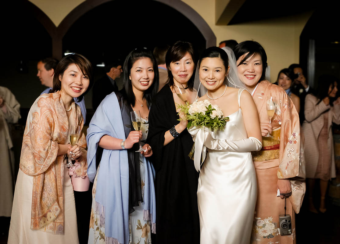 Bride and Friends