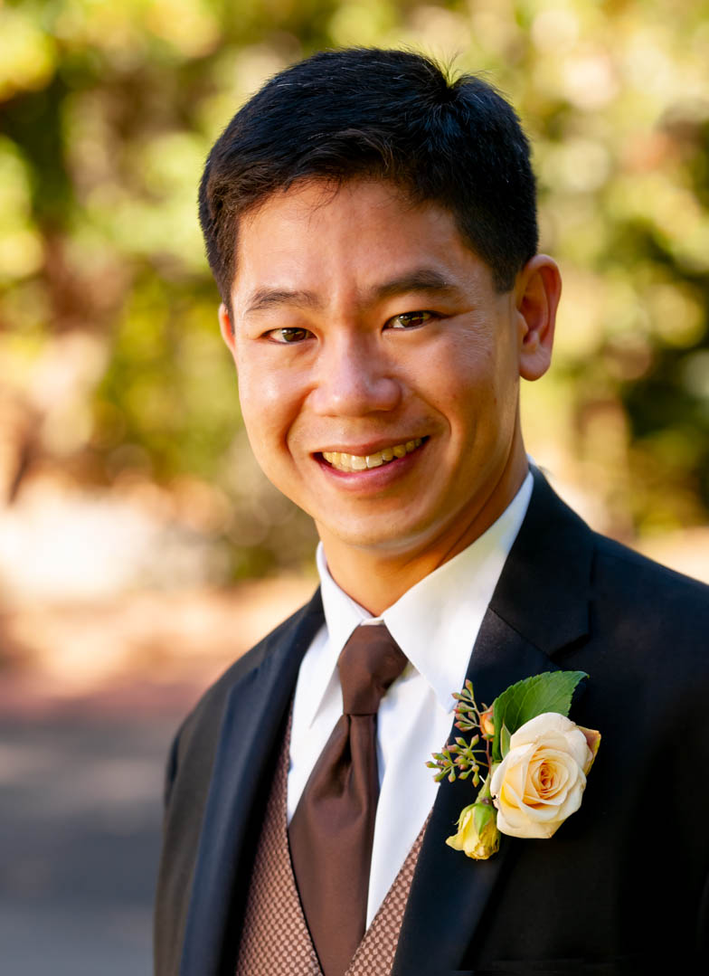 Portrait of the groom