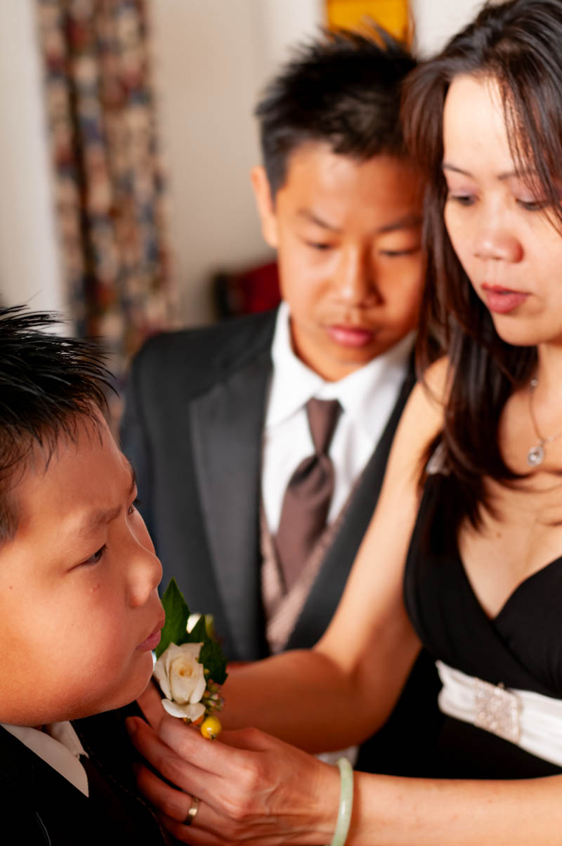 Lapel Flowers for the Ring Bearer