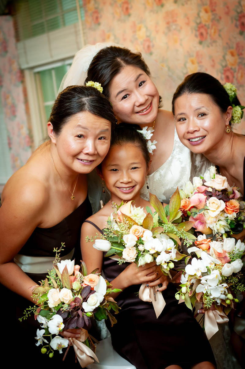 Bride and her Brides Maids, Bridal Prep