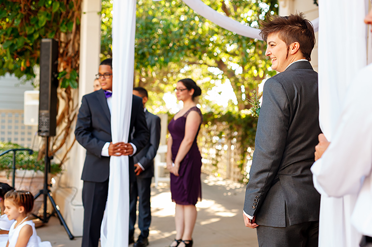 Wedding Ceremony, Outside, Preservation Park